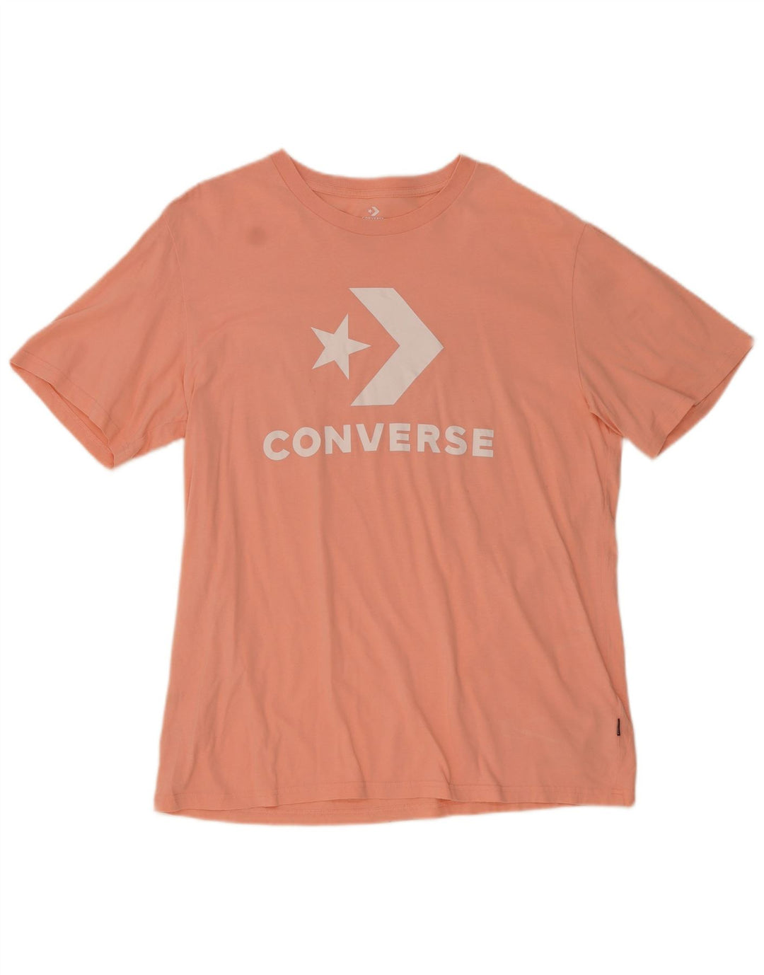 Tricou grafic pentru bărbați CONVERSE Top XL bumbac roz
