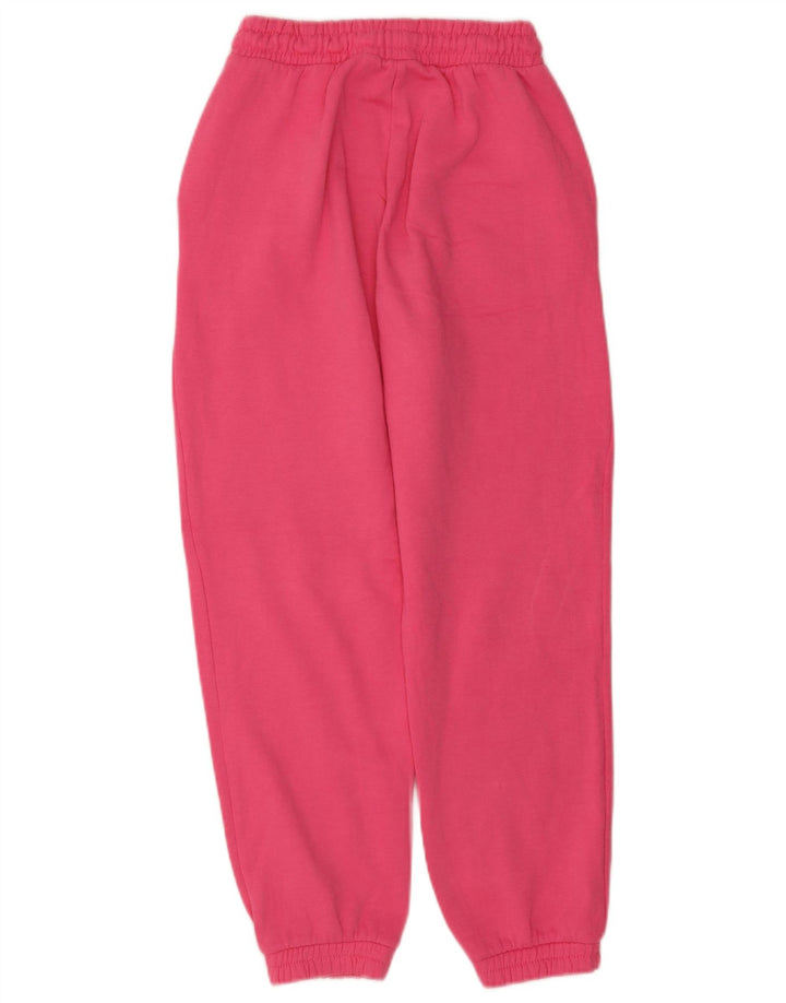 Pantaloni de trening pentru femei Zara Joggeri UK 8 Poliester roz mic