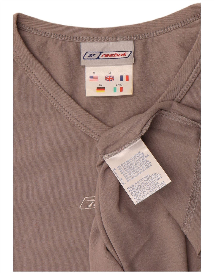 Tricou pentru bărbați Reebok Top Medium Gri Bumbac