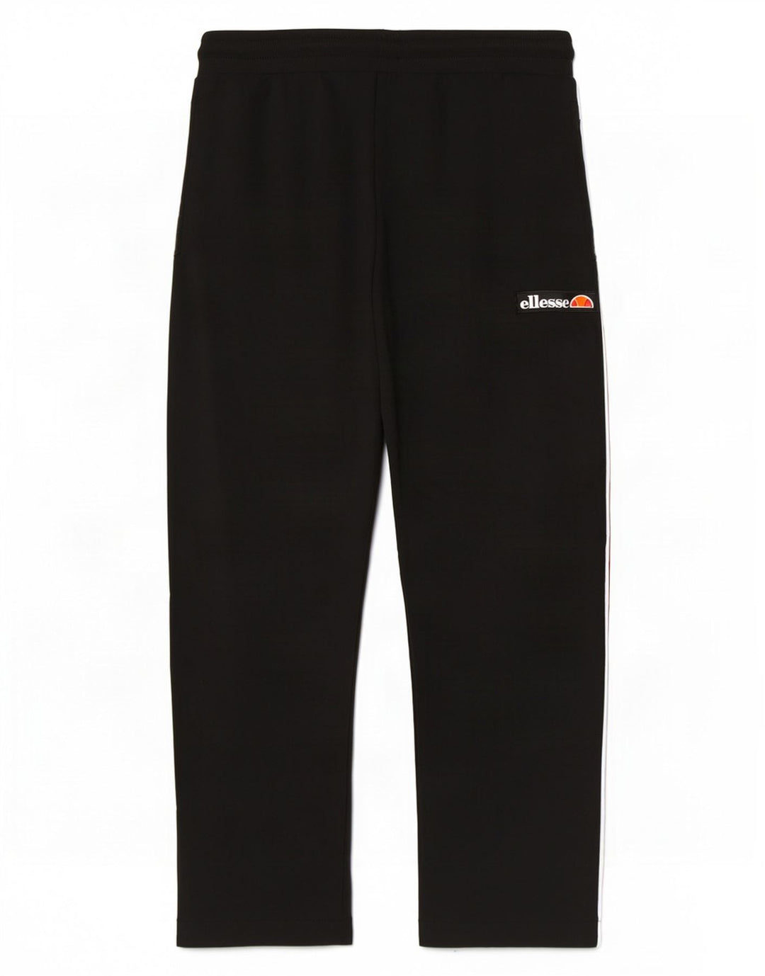 Pantaloni de trening cu grafică pentru bărbați Ellesse, bumbac color bloc negru mediu