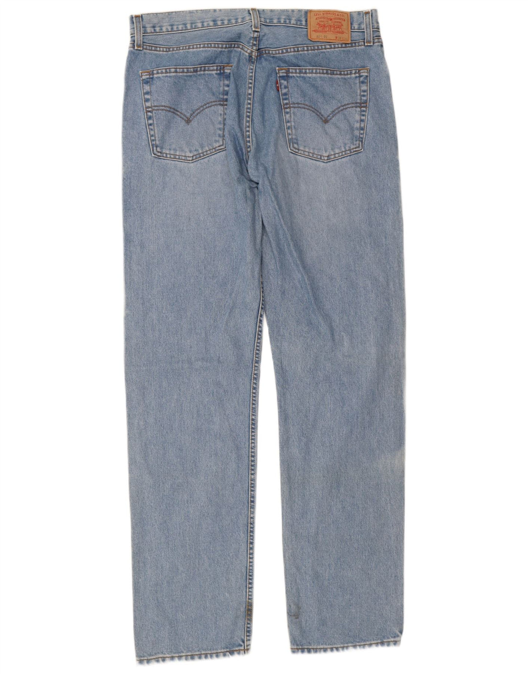 Blugi drepti pentru bărbați Levi's 521 W36 L36 Bumbac albastru