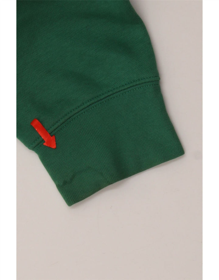 Pulover Nike pentru bărbați, bumbac verde mediu