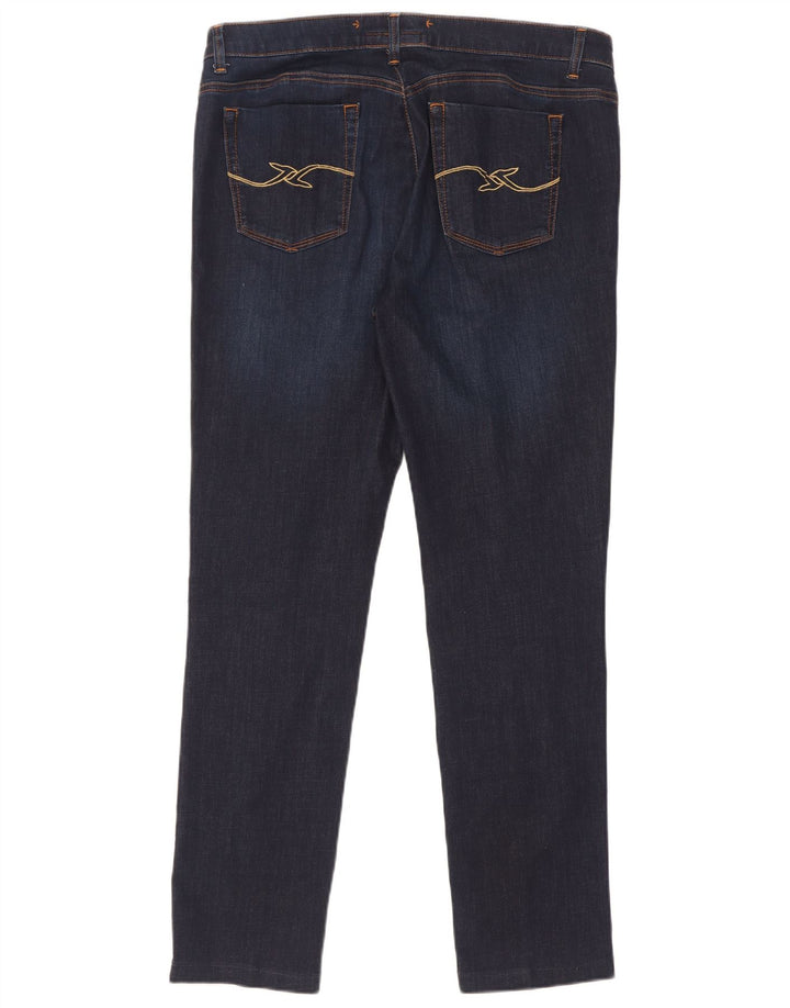 Trussardi blugi subțiri pentru femei W33 L30 bleumarin