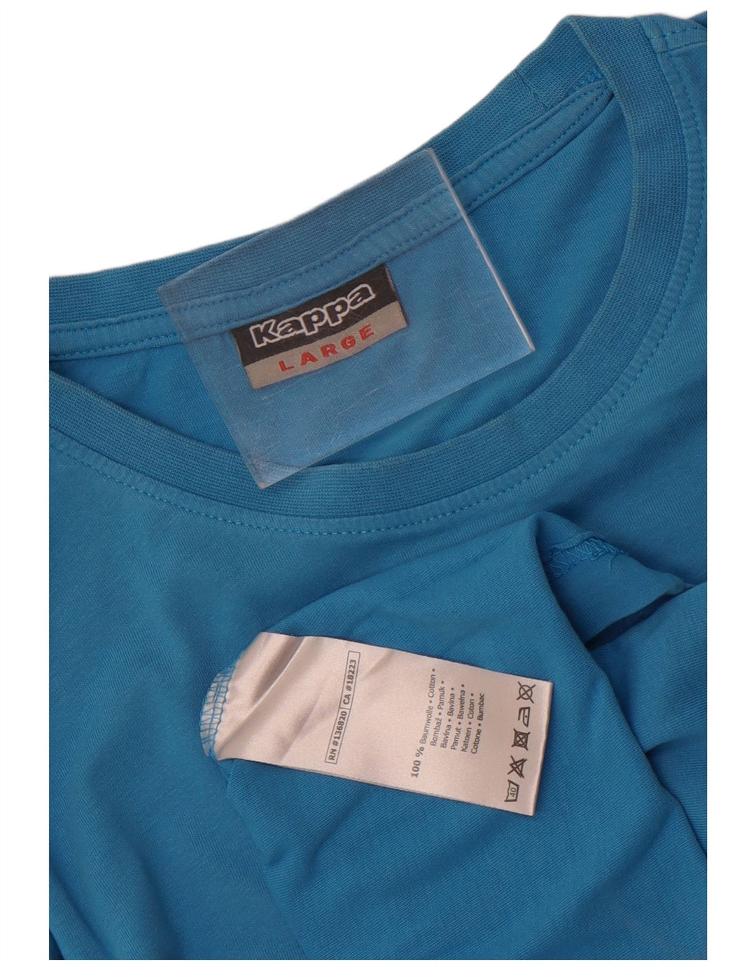 Tricou grafic pentru bărbați Kappa Top mare, albastru, bumbac