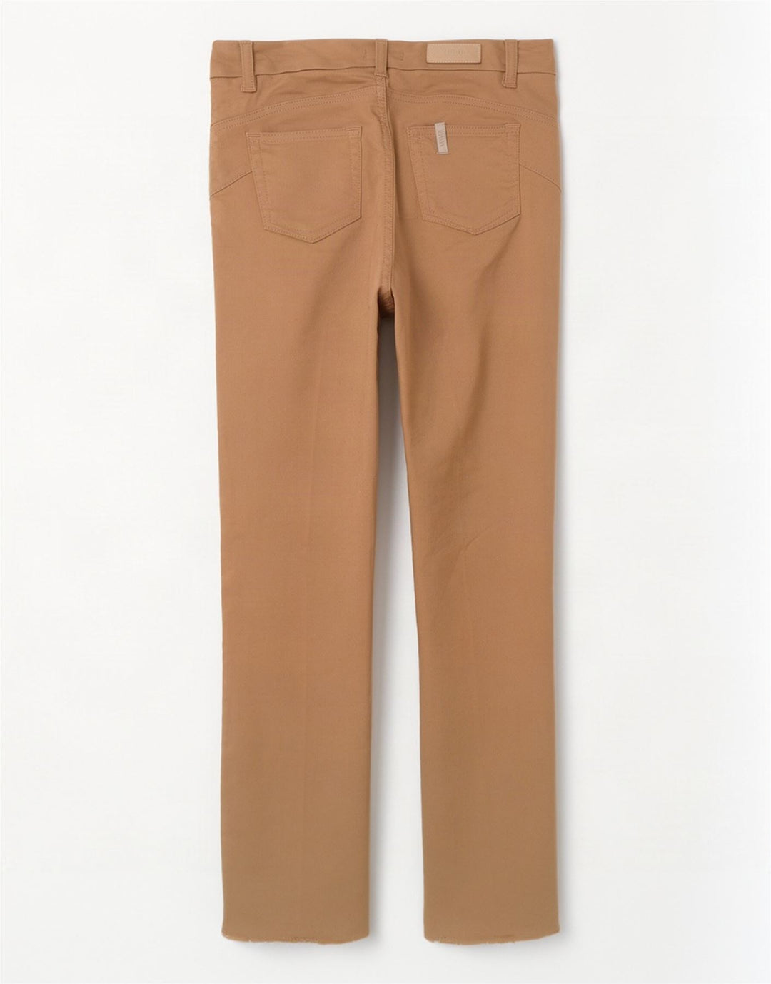 Liu Jo Pantaloni De Costum Femei L28 L26 Maro Bumbac