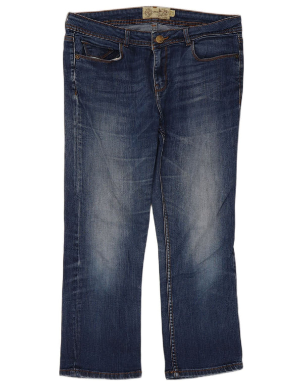 Fat Face, blugi tăiați pentru femei UK 12 Medium W32 L23 Blue