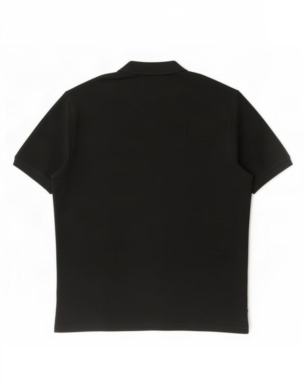 Tricou polo Jack Wills pentru bărbați, cu tăiere clasică, XL, bumbac negru