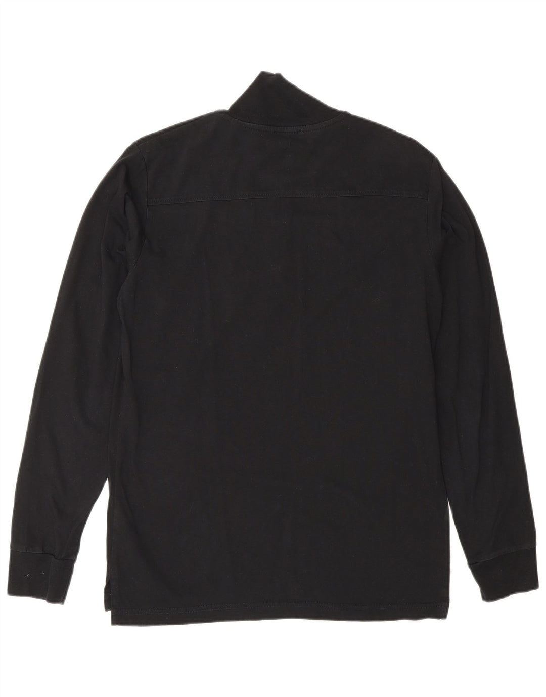 Pulover Diesel pentru bărbați, cu grafică, cu fermoar și gât, bumbac mic, negru