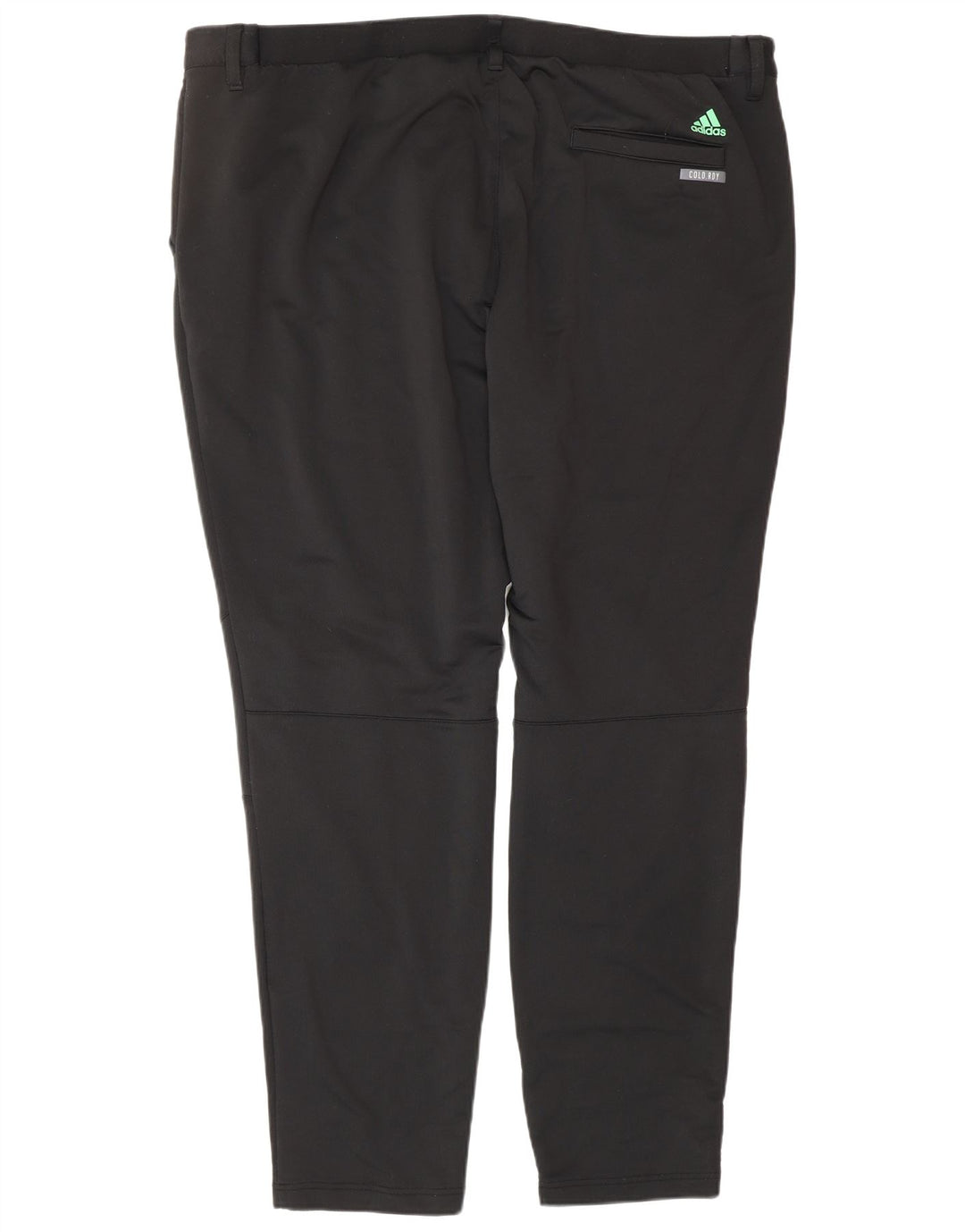 Pantaloni chino slim ADIDAS pentru bărbați XL W40 L30 poliester negru