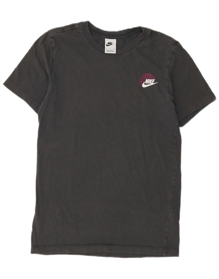 Tricou grafic pentru bărbați NIKE Top mic, gri, bumbac