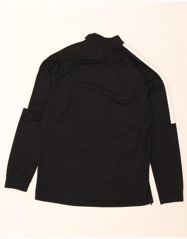 Jachetă de top pentru trening Nike Dri Fit pentru bărbați XL, poliester color bloc negru