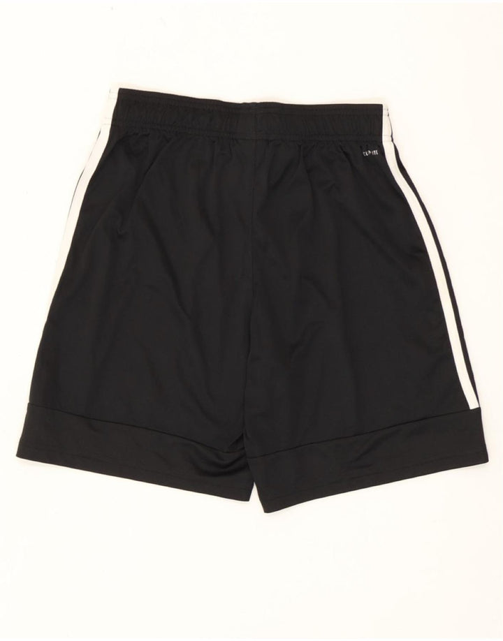 Pantaloni scurți sport adidas băieți 13-14 ani poliester negru