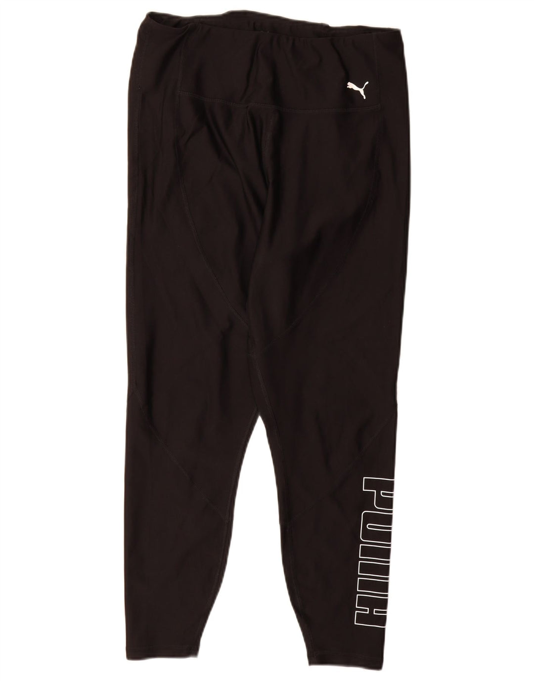 Leggings grafic PUMA pentru femei UK 14 Large Black