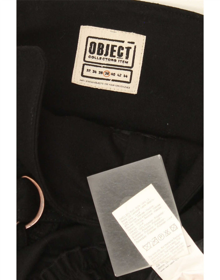 Object Fustă A-Line Femei EU 38 Medium W28 Lână Neagră