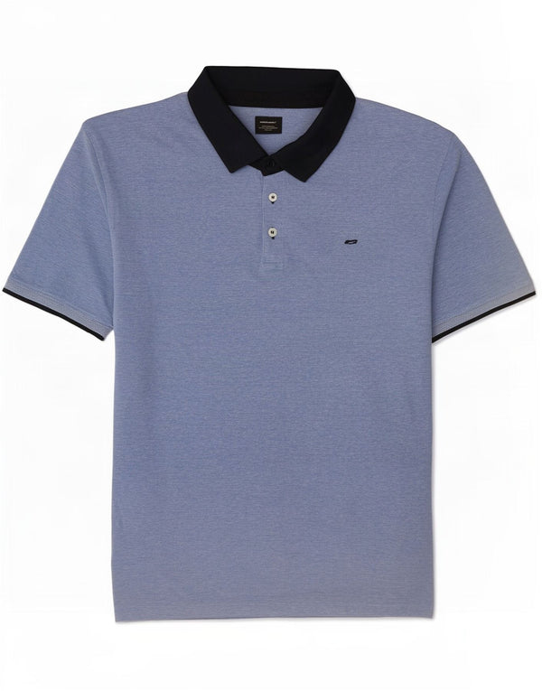 Tricou polo Jack & Jones pentru bărbați, 5XL, albastru, bloc de culoare