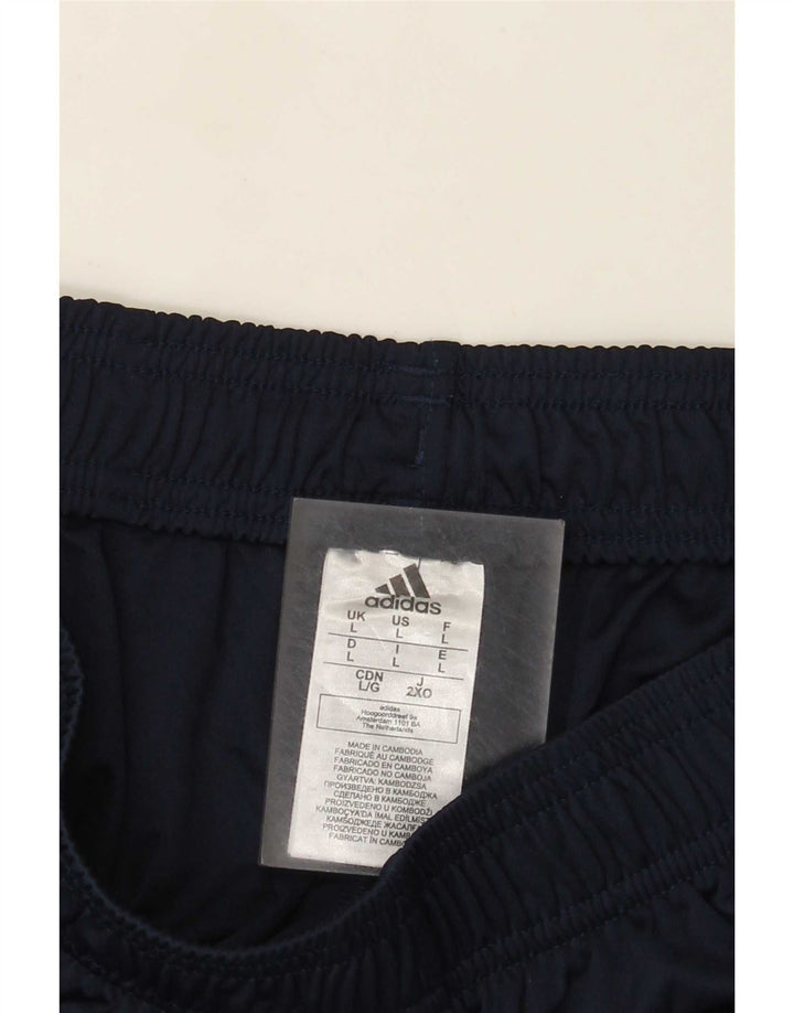 Pantaloni scurți sport pentru bărbați Adidas Aeroready, mari, albastru, poliester
