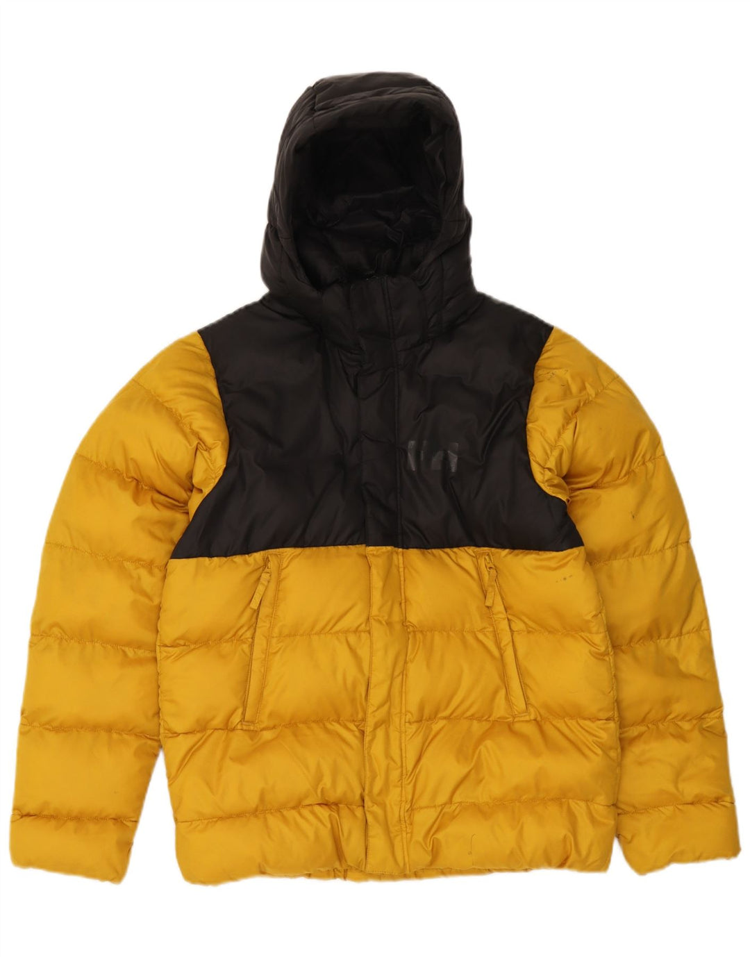 Jachetă căptușită cu glugă pentru băieți Helly Hansen, 13-14 ani, galben colorblock