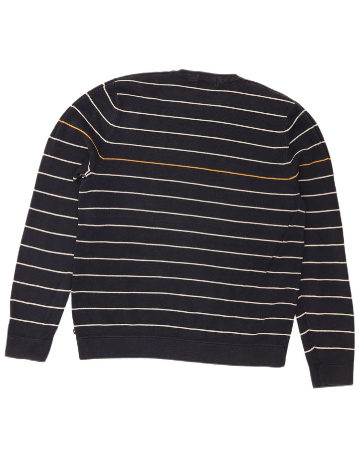 Pulover Marks & Spencer pentru bărbați, Blue Harbour, cu decolteu triplu, albastru bleumarin mediu