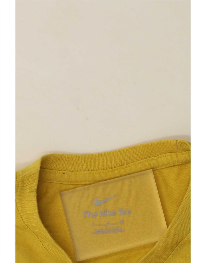 Tricou grafic Nike pentru bărbați Top mic galben