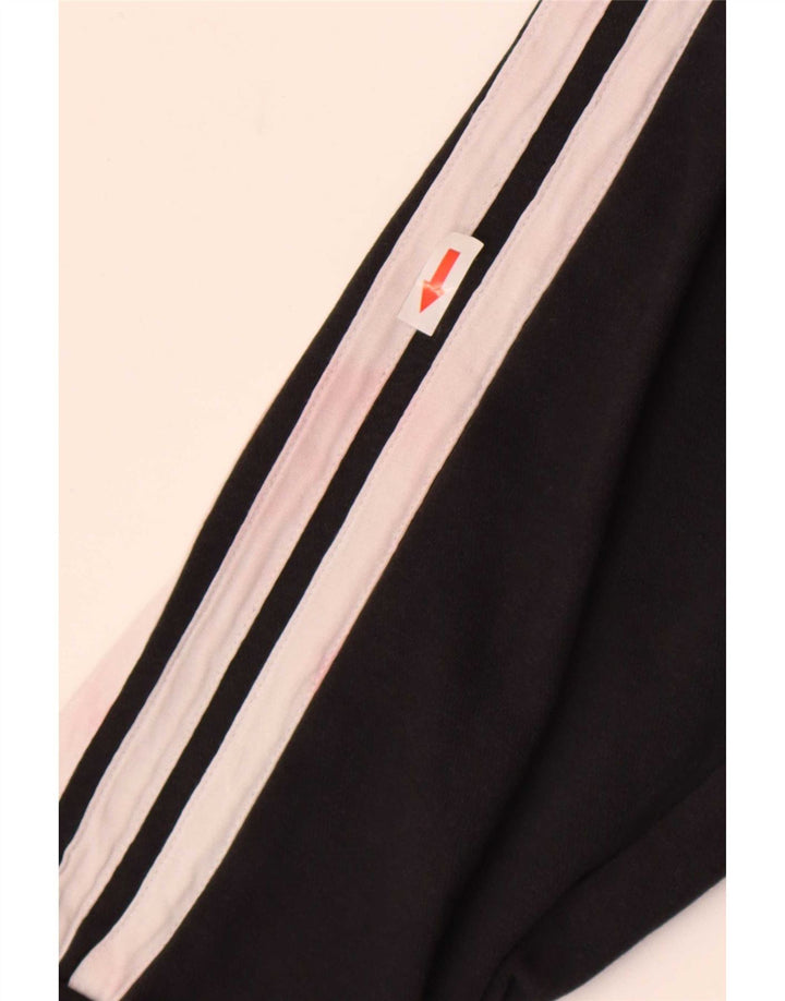 Pantaloni de trening pentru bărbați Adidas Pantaloni de jogging, bumbac mediu negru