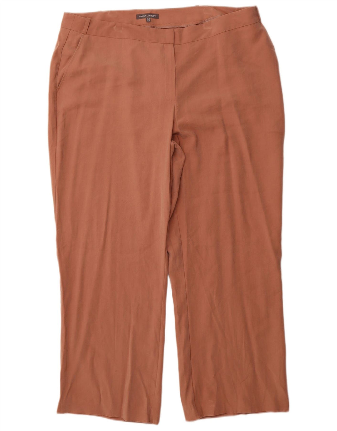 LAURA ASHLEY Pantaloni chino drepți pentru femei UK 18 XL W38 L27 roz