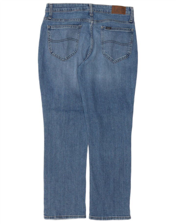 Blugi drepti LEE pentru femei cu talie medie, cu talie normală, US 6 Medium W28 L26 Albastru