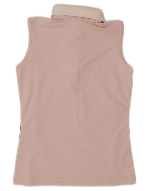 Chervo Tricou polo fără mâneci pentru femei IT 42 Medium Pink Colorblock Sports