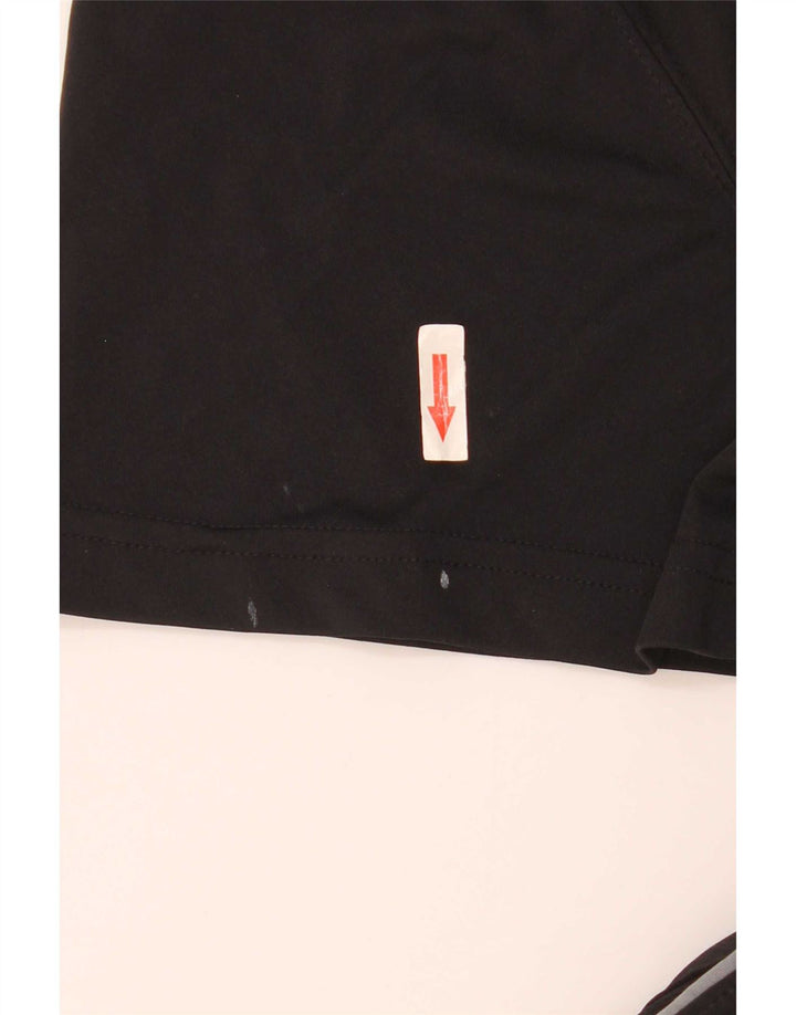 Tricou Nike Dri Fit pentru bărbați Top mare din poliester negru