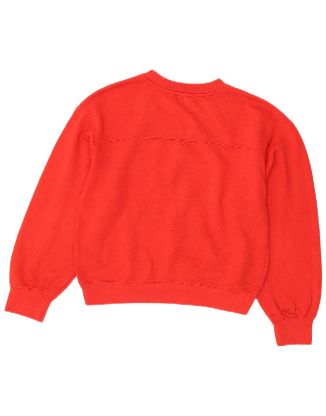 Pulover crop pentru femei Zara UK 14 Poliester roșu mediu