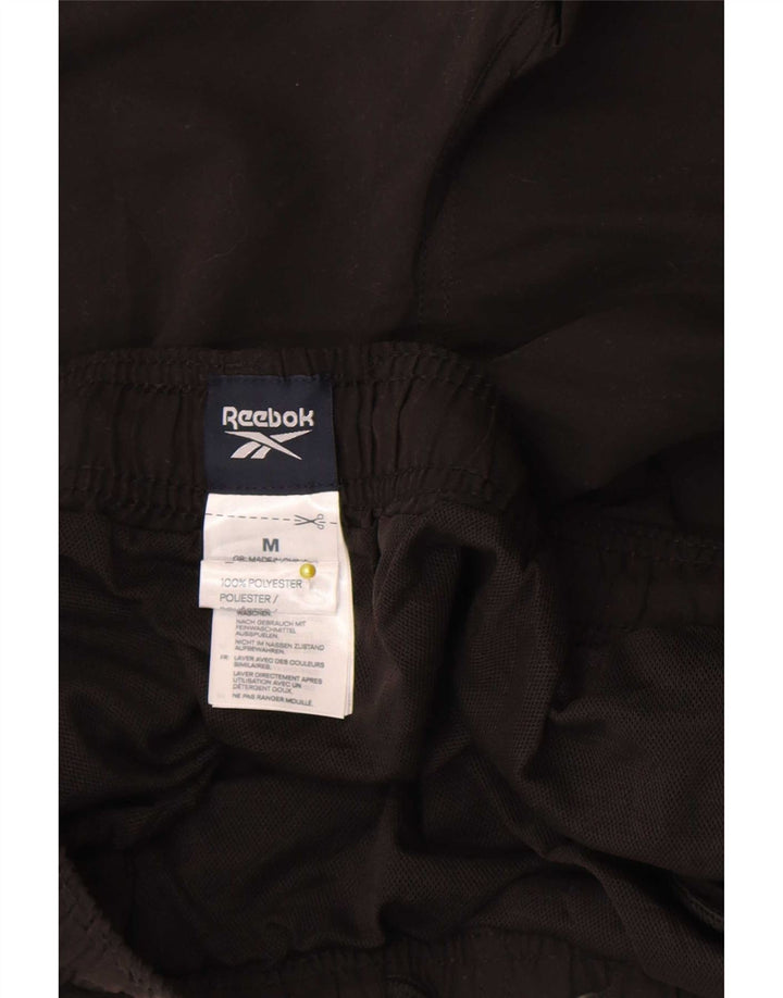 Pantaloni scurți sport pentru bărbați Reebok, poliester mediu negru