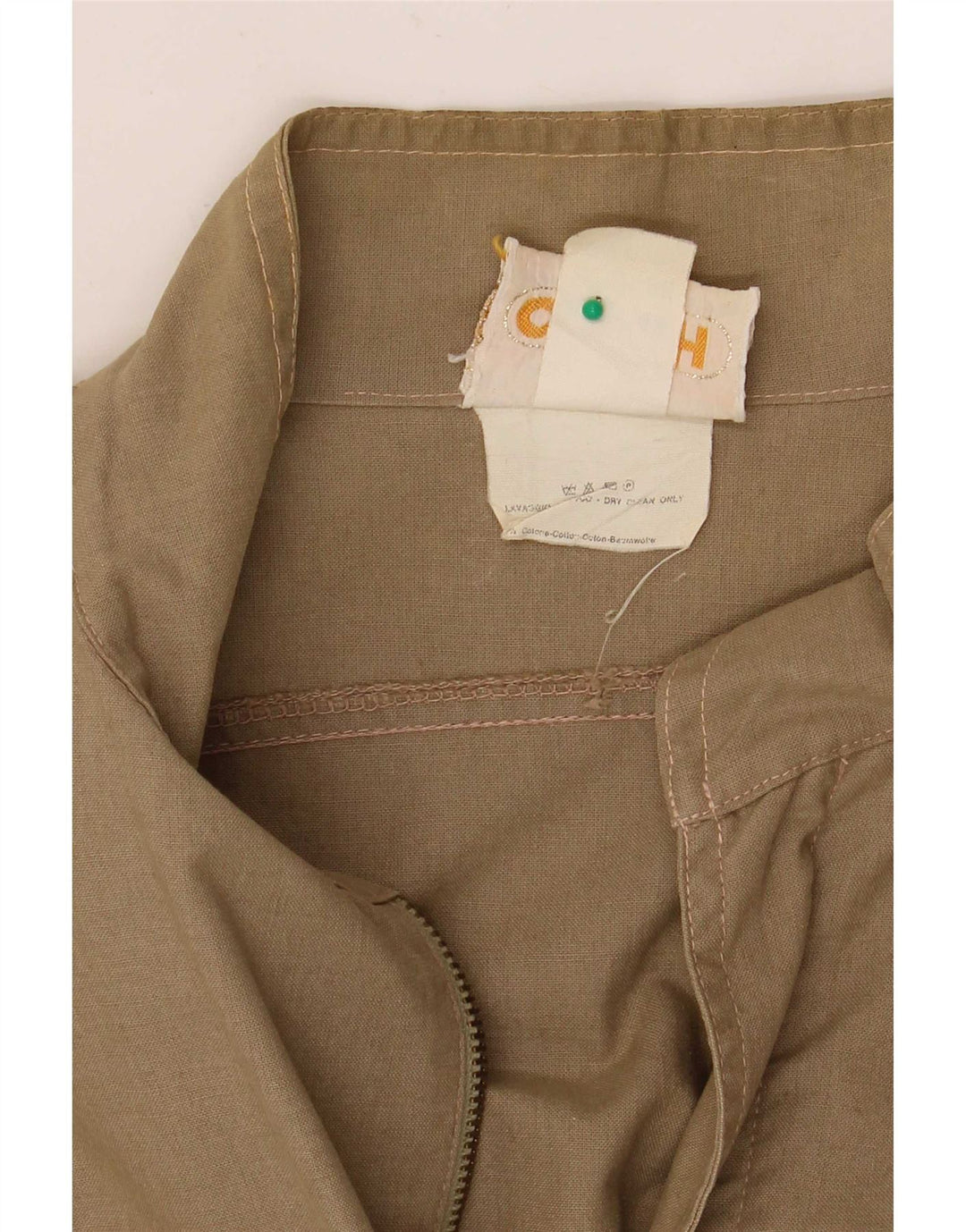 Jachetă vintage pentru bărbați EU 48 Bumbac kaki mediu