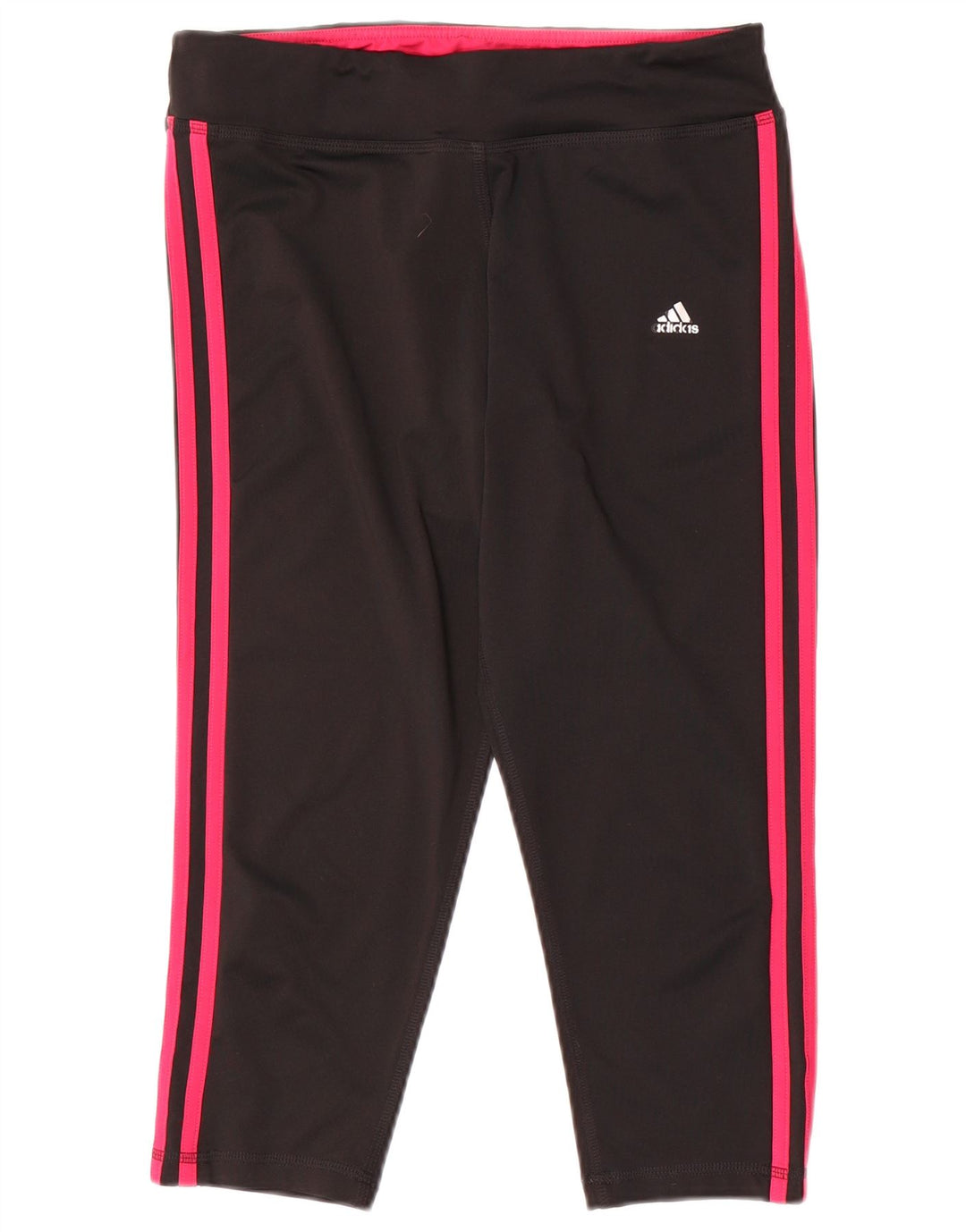 Leggings Adidas Climalite Capri pentru femei UK 12/14 Poliester mediu negru