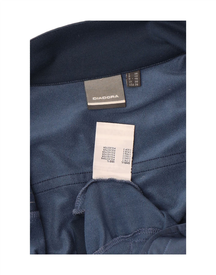 Jachetă de trening pentru bărbați Diadora UK 36, albastru, poliester color bloc