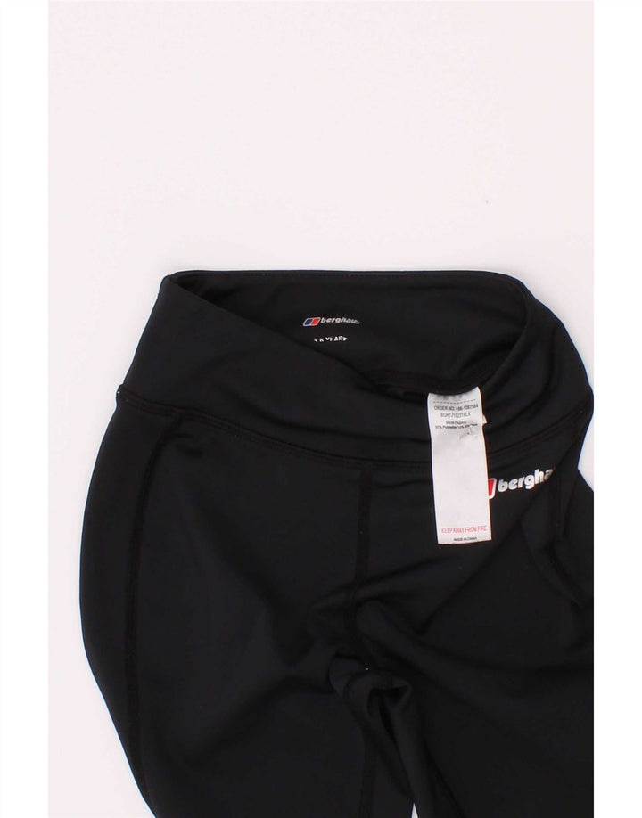 Leggings pentru fete Berghaus 5-6 ani poliester negru