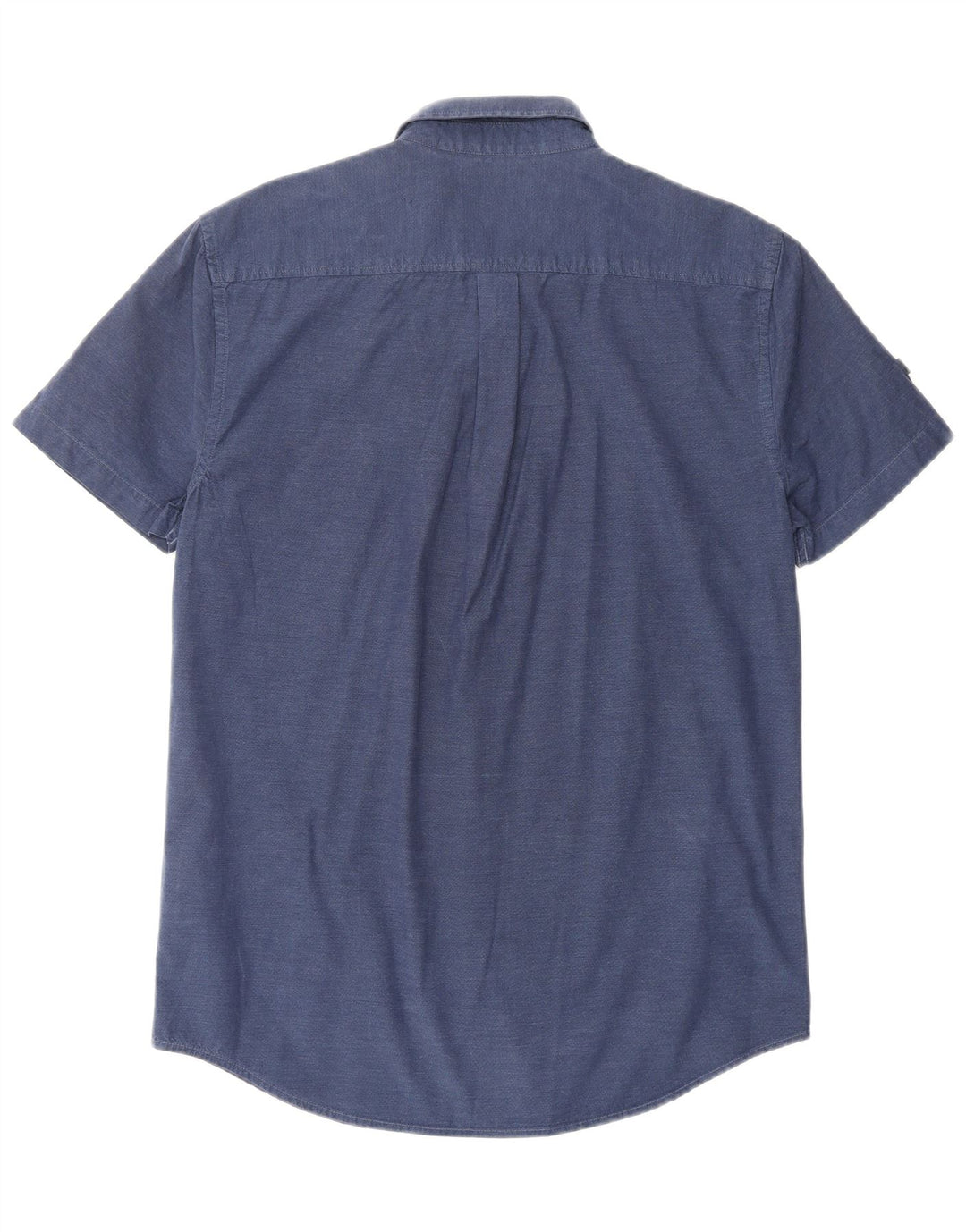 Cămașă cu mânecă scurtă pentru bărbați SUPERDRY, cu tăiere obișnuită, din bumbac bleumarin mediu