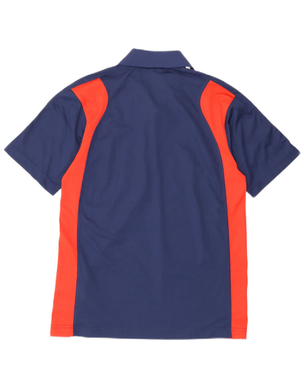 Tricou polo cu grafică Adidas pentru bărbați Marea Britanie 34/36 Mic albastru bleumarin