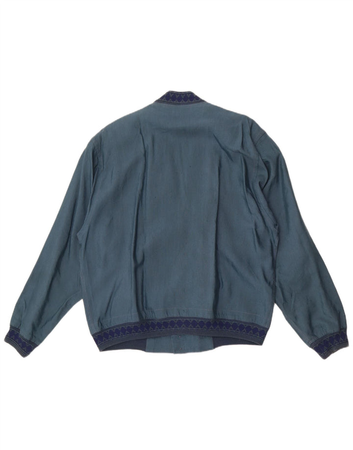 Jachetă bomber pentru bărbați Bignami IT 48, in albastru mediu