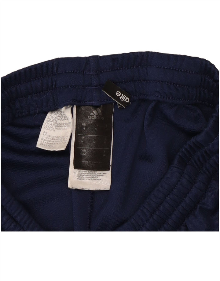 Pantaloni de trening Adidas Climalite pentru bărbați, poliester mediu bleumarin