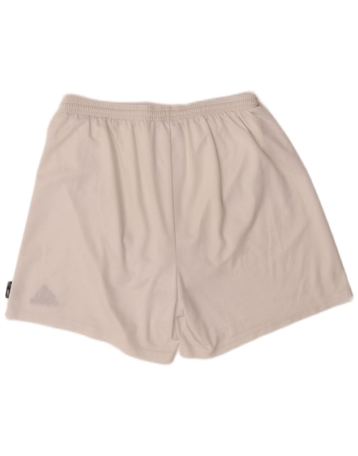 Pantaloni scurți ADIDAS Climalite Sport XL, alb, poliester