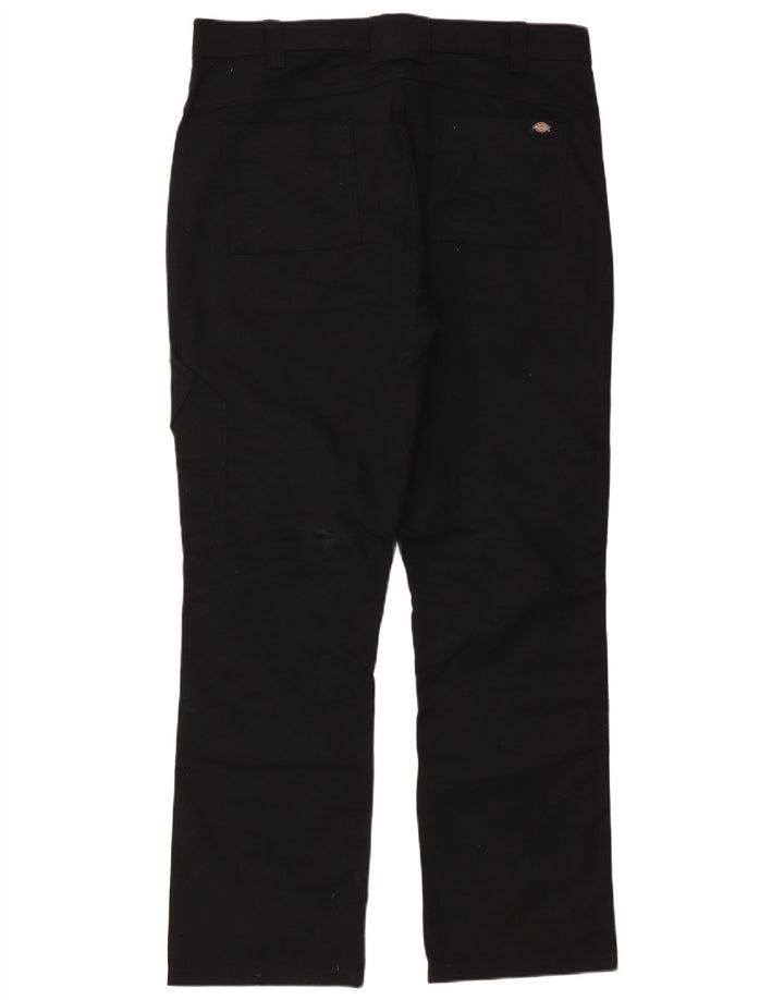 Pantaloni cargo dritti pentru bărbați Dickies W36 L32 poliester negru
