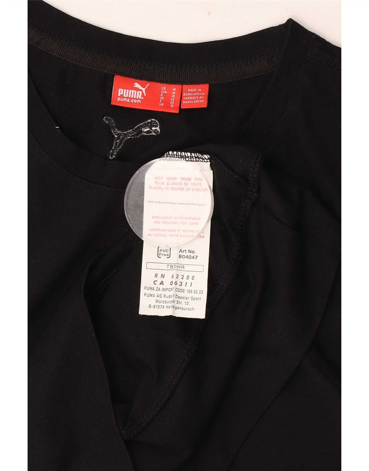 Vesta grafică pentru femei Puma UK 12, bumbac mediu negru