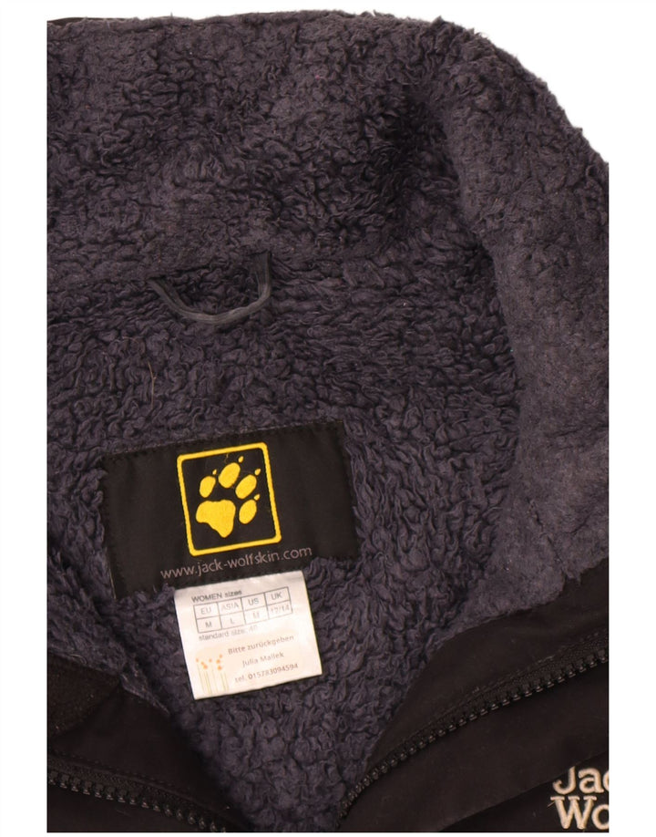 Jack Wolfskin Jack Wolfskin Windbreaker Jacket pentru femei UK 12/14 Poliester mediu negru