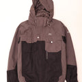 Jachetă de schi cu glugă pentru bărbați Helly Hansen UK 36 Small, gri, poliamidă color bloc