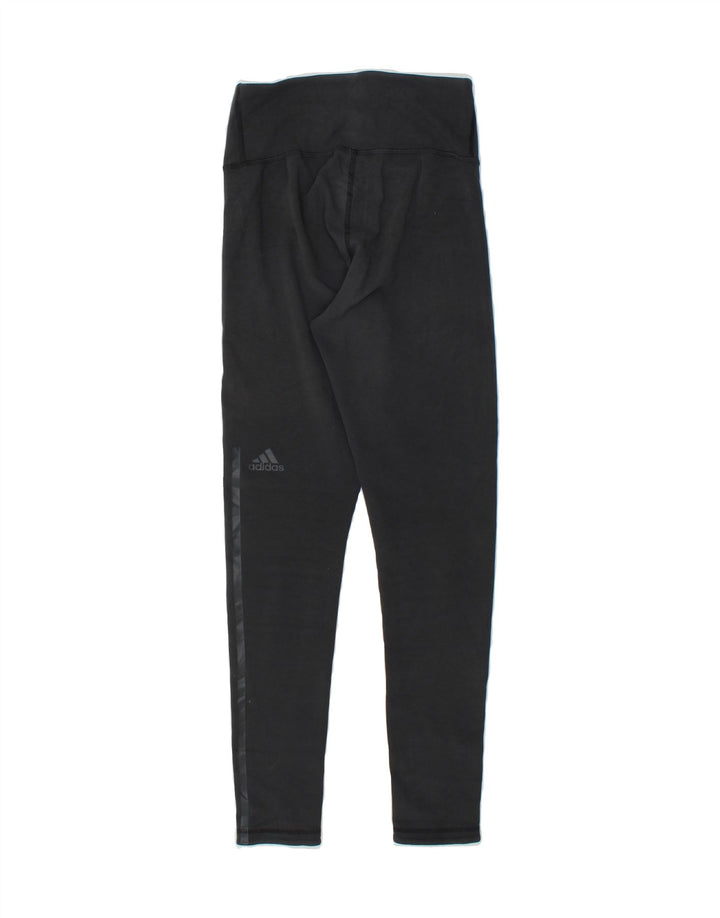 ADIDAS Womens Leggings UK 4/6 XS  Black Vintage Adidas and Second-Hand Adidas from Messina Hembry 