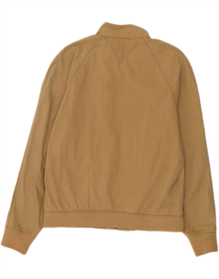 Bomber pentru bărbați Tommy Hilfiger UK 38, bumbac mediu, bej