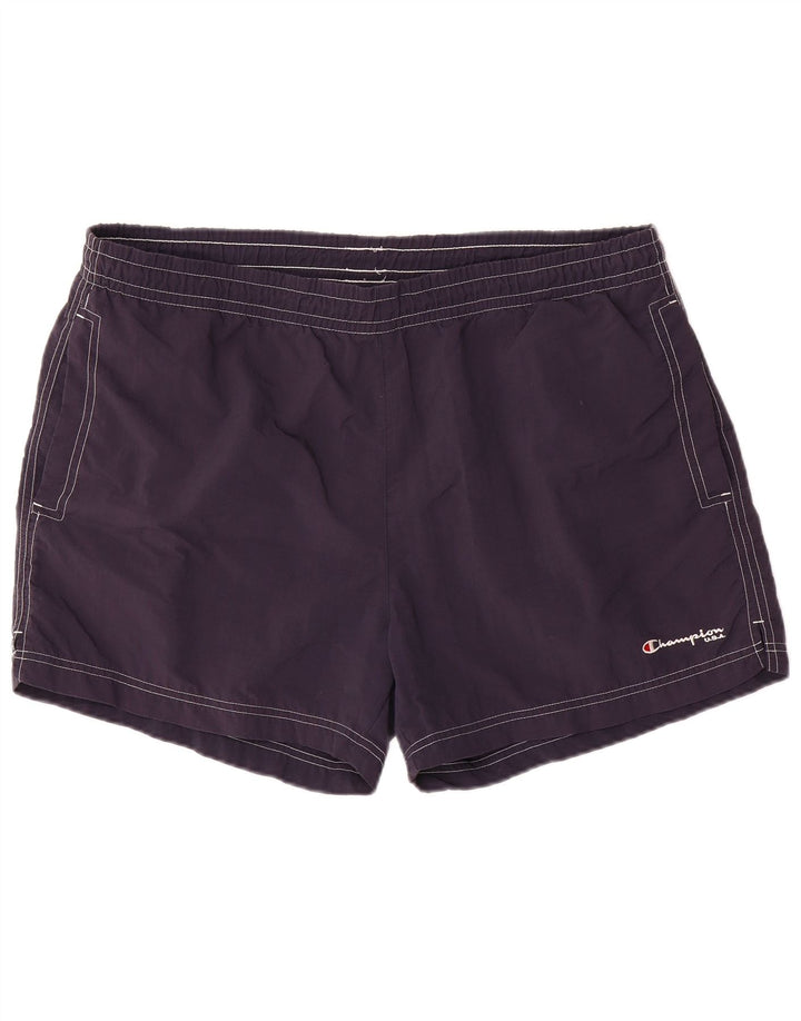 Pantaloni scurți de înot pentru bărbați CHAMPION XL poliamidă bleumarin