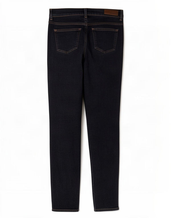 Blugi conici pentru femei Marks & Spencer UK 10 Small W28 L28 Bleumarin