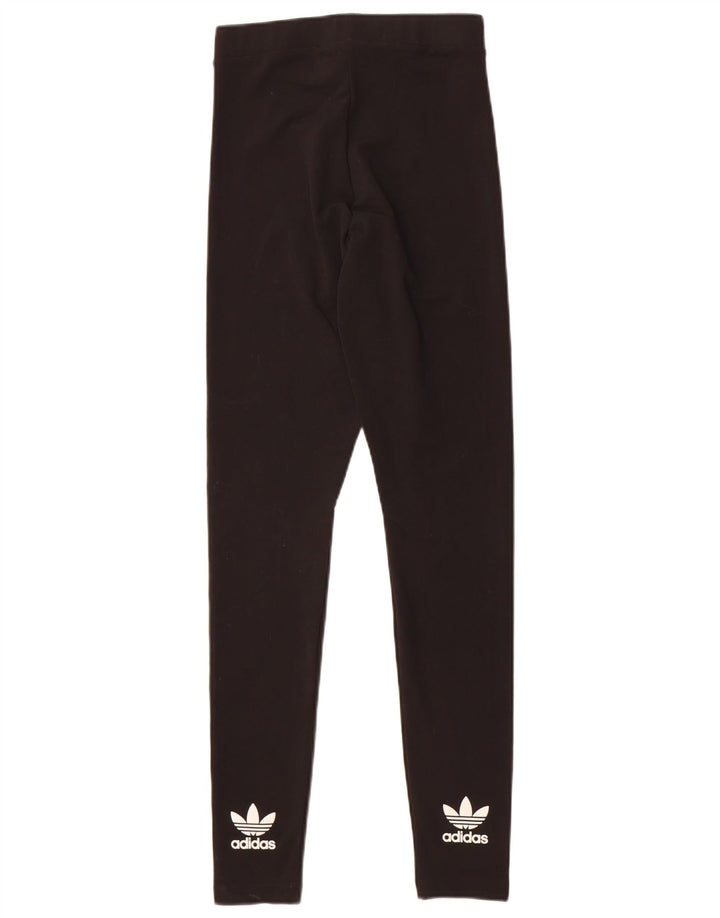 Leggings pentru femei Adidas UK 6 XS poliester negru