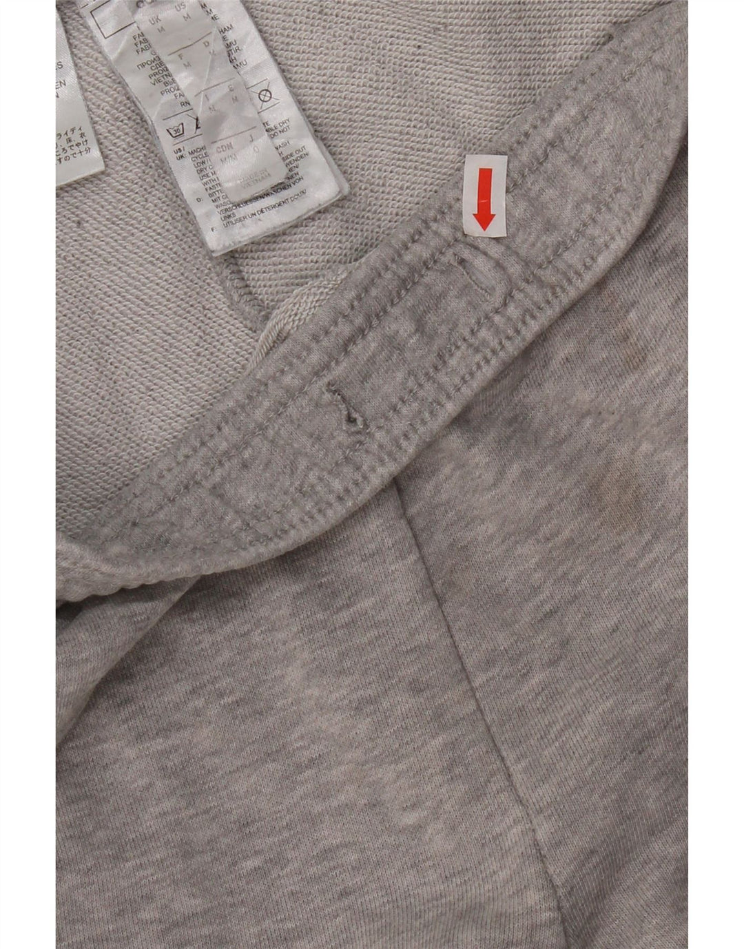 Pantaloni de trening Adidas pentru bărbați, bumbac gri mediu