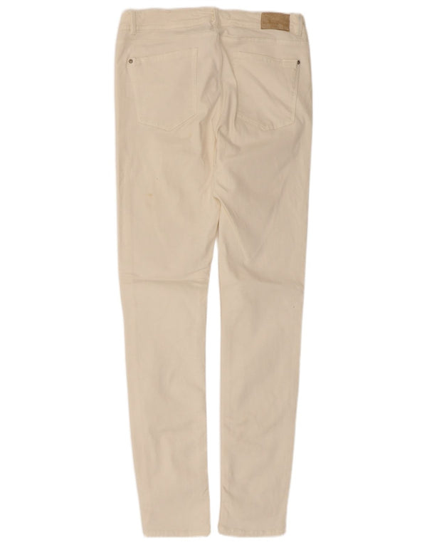 Blugi skinny de damă Zara EU 42 Large W32 L31 Alb